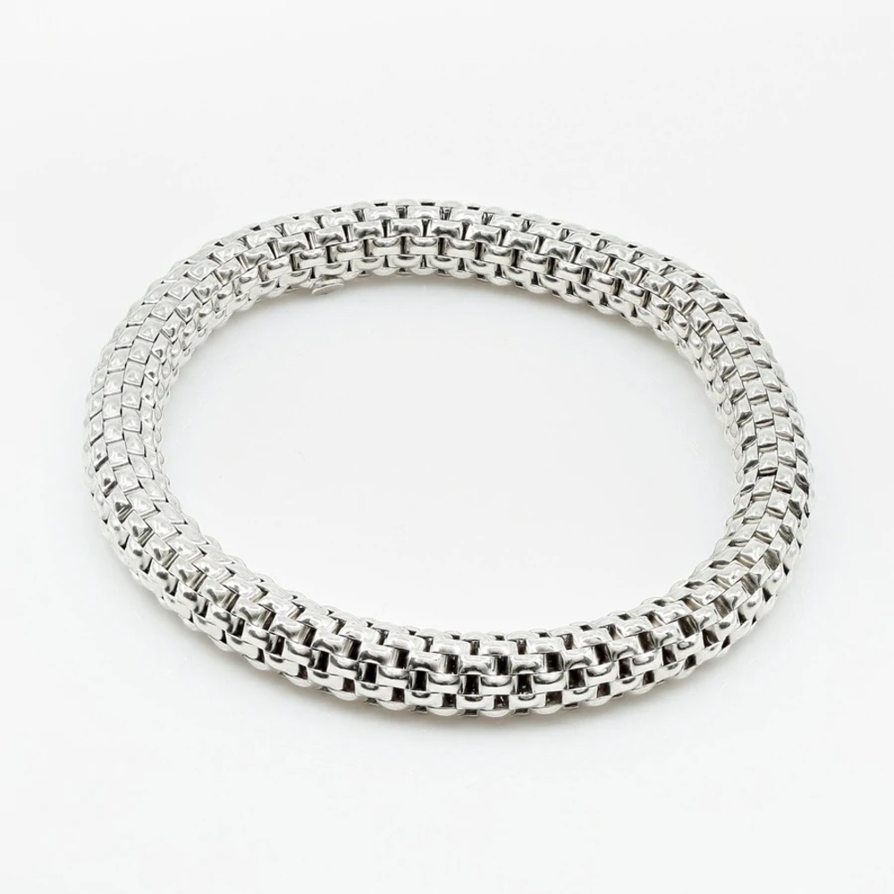 [Henne] sterling mesh bracelet